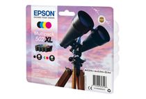 Epson 502XL Multipack - Paquete de 4 - XL - negro, amarillo, cián, magenta - original - blíster - cartucho de tinta - para Expression Home XP-5100, 5105, 5150, 5155; WorkForce WF-2860, 2865, 2880, 2885