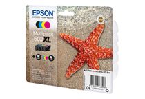 Epson 603XL Multipack - Paquete de 4 - XL - negro, amarillo, cián, magenta - original - blíster - cartucho de tinta - para Expression Home XP-2150, 2155, 3150, 3155, 4150, 4155; WorkForce WF-2820, 2840, 2845, 2870