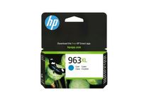 HP 963XL - 22.77 ml - Alto rendimiento - cián - original - cartucho de tinta - para Officejet Pro 9010, 9012, 9014, 9015, 9016, 9019, 9020, 9022, 9025