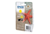 Epson 603XL - 4 ml - XL - amarillo - original - blíster - cartucho de tinta - para Expression Home XP-2150, 2155, 3150, 3155, 4150, 4155; WorkForce WF-2820, 2840, 2845, 2870