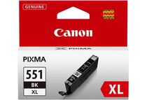 Canon CLI-551BK XL - Alto rendimiento - negro - original - depósito de tinta - para PIXMA iP8750, iX6850, MG5550, MG5650, MG5655, MG6450, MG6650, MG7150, MG7550, MX725, MX925