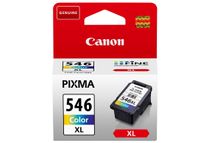 Canon CL-546XL - 13 ml - Alto rendimiento - color (cian, magenta, amarillo) - original - cartucho de tinta - para PIXMA TR4551, TR4650, TR4651, TS3350, TS3351, TS3352, TS3355, TS3450, TS3451, TS3452