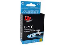 UPrint E-71Y - 10 ml - Capacidad XL - amarillo - compatible - refabricado - cartucho de tinta (alternativa para: Epson T0714, Epson T0894) - para Epson Stylus DX9400, SX115, SX215, SX218, SX415, SX515, SX610; Stylus Office BX310, BX610