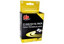 Lama France - Negro, color (cian, magenta, amarillo) - compatible - refabricado - cartucho de tinta - para Canon PIXMA MG3150, MG3550, MG3650, MG4250, MX395, MX475, MX525, MX535, TS5150, TS5151