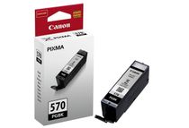 Canon PGI-570PGBK - 15 ml - negro - original - depósito de tinta - para PIXMA TS5051, TS5053, TS5055, TS6050, TS6051, TS6052, TS8051, TS8052, TS9050, TS9055