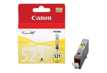Canon CLI-521Y - 9 ml - amarillo - original - depósito de tinta - para PIXMA iP3600, iP4700, MP540, MP550, MP560, MP620, MP630, MP640, MP980, MP990, MX860, MX870