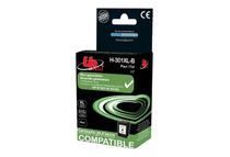 UPrint H-301XLB - 20 ml - tamaño XL - negro - compatible - refabricado - cartucho de tinta (alternativa para: HP 301, HP 301XL) - para Deskjet 1050A J410, 1051A J410, 10XX, 10XX J410, 15XX, 2000, 2050 J510, 2050A J510, 2054A J510, 25XX, 3000, 3050 J610, 