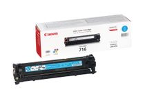 Canon 716 Cyan - Cián - original - cartucho de tóner - para i-SENSYS LBP5050, LBP5050N, MF8030CN, MF8040Cn, MF8050CN, MF8080Cw