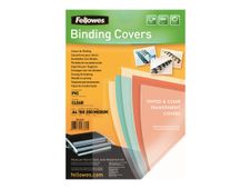 Fellowes - 100 uds. - tapa de encuadernación de PVC