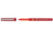 Pilot Hi-Tecpoint V7 - Bolígrafo - rojo - 0.7 mm - medio