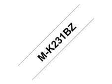 Brother M-K231BZ - cinta de etiqueta - 1 cinta(s) - rollo (1,2 cm x 8 m)
