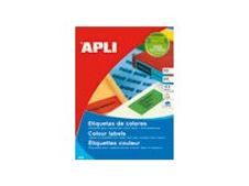 APLI PAPER - Autoadhesivo - verde - A4 (210 x 297 mm) 20 uds. etiquetas