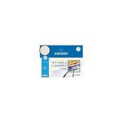 Canson minipack A4 6 hojas acuarela basik 370gr.