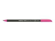 edding 1200 - Rotulador de punta de fibra - rosa - tinta al agua - 0.5-1 mm