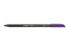 edding 1200 - Rotulador de punta de fibra - violeta - tinta al agua - 0.5-1 mm