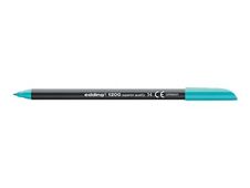 edding 1200 - Rotulador de punta de fibra - turquesa - tinta al agua - 0.5-1 mm