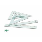 Escuadra de plastico serie tecnit 15cm
