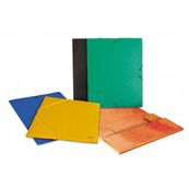 Carpeta solapas brillo A5 negro
