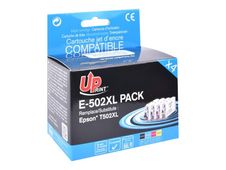 UPrint - Paquete de 4 - negro, amarillo, cián, magenta - compatible - cartucho de tinta - para Epson Expression Home XP-5100, 5105, 5150, 5155; WorkForce WF-2860, 2865, 2880, 2885