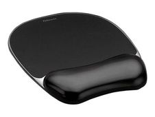 Fellowes Gel Crystals - alfombrilla de ratón con apoyamuñecas