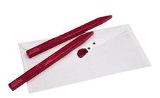 Pelikan sealing - Lápiz de color - cera - rojo