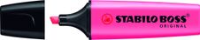 STABILO BOSS ORIGINAL - Marcador - rosa fluorescente - tinta al agua - 2-5 mm