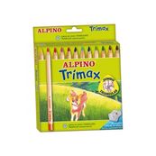 Alpino estuche 12 lapices triangulares
