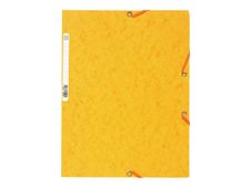 Exacompta Nature Future - Carpeta de 3 solapas - para A4 - capacidad: 250 hojas - amarillo moteado