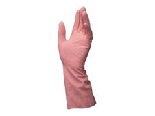 MAPA Vital 115 - Guantes - tamaño: 7 - látex natural - rosa