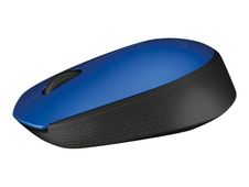 Logitech M171 - ratón - 2.4 GHz - negro, azul