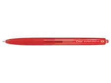 Pilot Super Grip-G - Bolígrafo  - rojo - tinta al aceite - 1 mm - medio - retractil