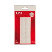 Puntos adhesivos de cierre velcro red blanco