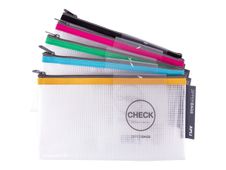 APLI - Bolsa accessories - con espuma EVA - negro, azul, amarillo, rojo, verde, transparente