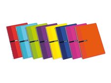 ENRI 4° - Cuaderno - encuadernado espiral - 80 hojas / 160 páginas - cuadriculado - disponible en diferentes colores