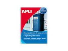 APLI PAPER - Adhesivo permanente - blanco - 99.1 x 38.1 mm 280 etiqueta(s) (20 hoja(s) x 14) etiquetas