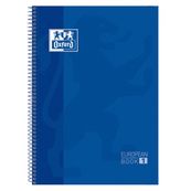 Oxford ebook 1 color A4+ 80 hojas  5x5 azul