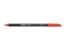 edding 1200 - Rotulador de punta de fibra - naranja - tinta al agua - 0.5-1 mm