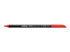 edding 1200 - Rotulador de punta de fibra - azul acero - tinta al agua - 0.5-1 mm