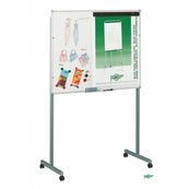 Pizarra blanca con soporte 122x150cm