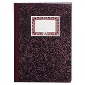 Dohe cartone de caja tamaã±o folio burdeos