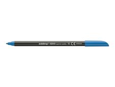 edding 1200 - Rotulador de punta de fibra - azul claro - tinta al agua - 0.5-1 mm