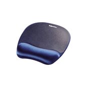 Alfombrilla con reposamuâ®ecas memory foam azul