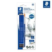Blister 3 lapices lumo aquarelables + pincel n8