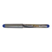 Pluma v-pen silver azul pilot
