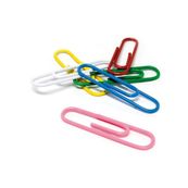Caja 100 clips plastificados 32mm