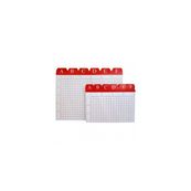 Indices de ficheros blanco, numero 2, 75 x 124