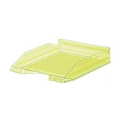 Bandeja apila transparente fluor amarillo