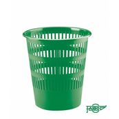 Papelera rejilla verde
