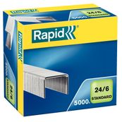Rapid Standard - grapas - 24/6 - 6 mm - paquete de 5000