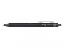 Pilot FriXion Point Clicker - Bolígrafo  - no permanente - negro - tinta de gel termosensible - 0.5 mm - retractil - con borrador